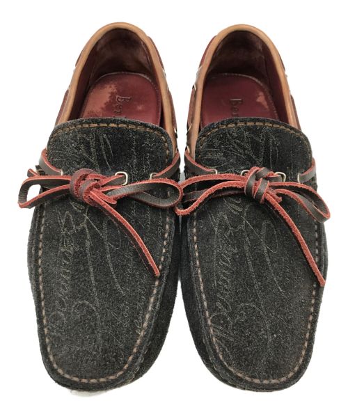 Berluti（ベルルッティ）Berluti (ベルルッティ) カリグラフィドライビングシューズ ネイビー サイズ:6の古着・服飾アイテム