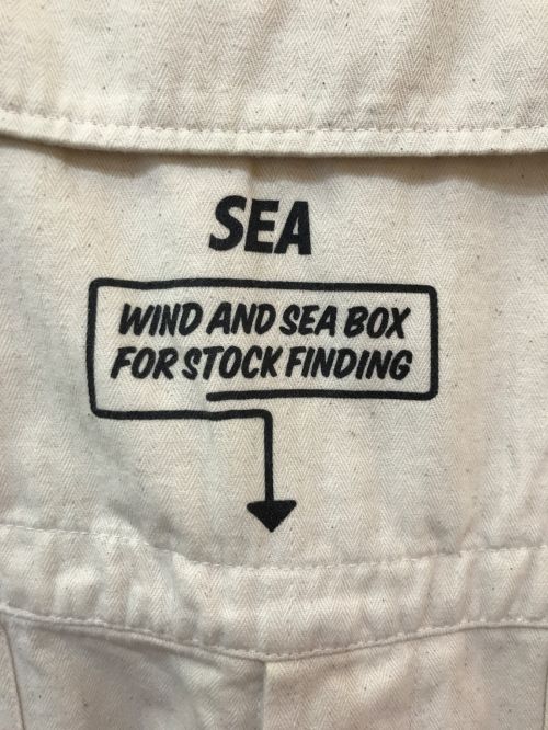 WIND AND SEA（ウィンダンシー）WIND AND SEA (ウィンダンシー) オーバーオール アイボリー サイズ:Mの古着・服飾アイテム