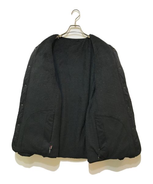 ALLIED FEATHER + DOWN（アライドフェザーアンドダウン）ALLIED FEATHER + DOWN (アライドフェザーアンドダウン) RV COMFORTABLE DOWN CARDIGAN ブラック サイズ:Lの古着・服飾アイテム