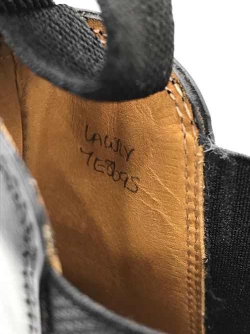 JOHN LOBB（ジョンロブ）JOHN LOBB (ジョンロブ) LAWRY CALFサイドゴアブーツ ブラック サイズ:7Eの古着・服飾アイテム