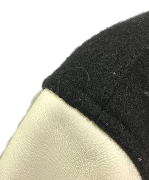 stussy（ステューシー）stussy (ステューシー) A BATHING APE (アベイシングエイプ) VARSITY JACKET ブラック サイズ:Mの古着・服飾アイテム