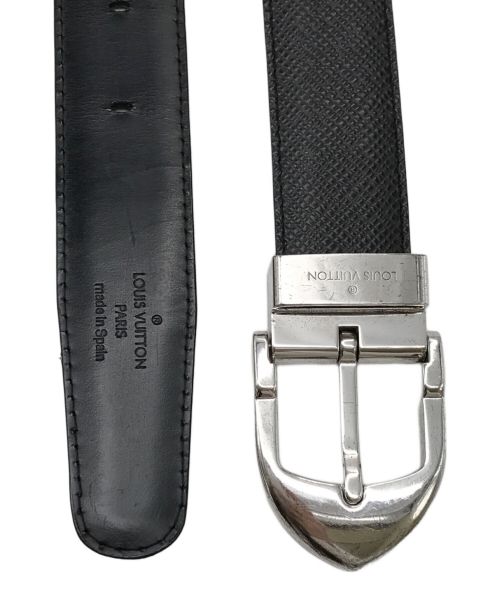 LOUIS VUITTON（ルイ ヴィトン）LOUIS VUITTON (ルイ ヴィトン) レザーベルト ブラック サイズ:44/110の古着・服飾アイテム