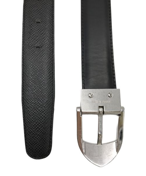 LOUIS VUITTON（ルイ ヴィトン）LOUIS VUITTON (ルイ ヴィトン) レザーベルト ブラック サイズ:44/110の古着・服飾アイテム