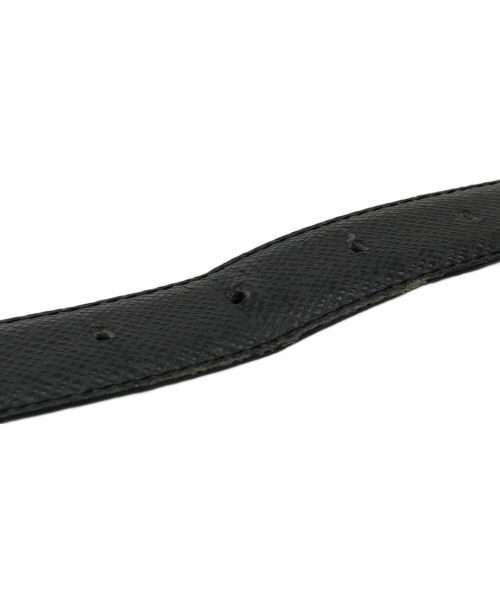 LOUIS VUITTON（ルイ ヴィトン）LOUIS VUITTON (ルイ ヴィトン) レザーベルト ブラック サイズ:44/110の古着・服飾アイテム