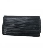 LOUIS VUITTONルイ ヴィトン）の古着「キーケース/エピ ミュルティクレ4」｜ブラック