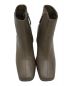 中古・古着 SENSO (センソ) EADIEサイドジップブーツ グレー サイズ:37：3000円