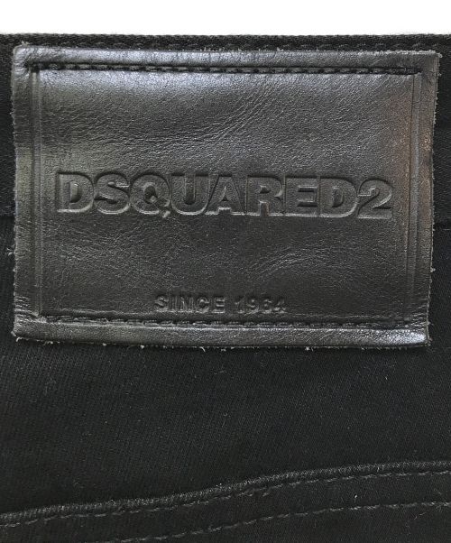 DSQUARED2（ディースクエアード）DSQUARED2 (ディースクエアード) Super Twinky Jean ブラック サイズ:Lの古着・服飾アイテム