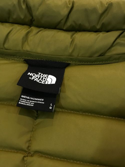 THE NORTH FACE（ザ ノース フェイス）THE NORTH FACE (ザ ノース フェイス) Stretch Down Vest カーキ サイズ:Lの古着・服飾アイテム