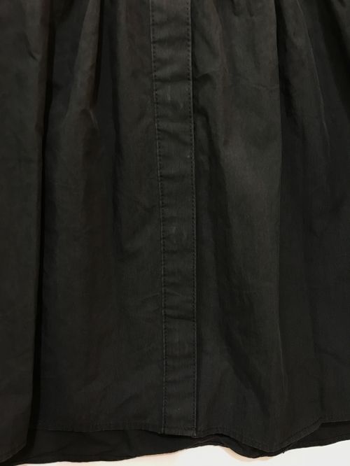 UNITED ARROWS TOKYO（ユナイテッドアローズトウキョウ）UNITED ARROWS TOKYO (ユナイテッドアローズトウキョウ) EMBOS ピンタック ショートスリーブブラウス ブラック サイズ:FREEの古着・服飾アイテム