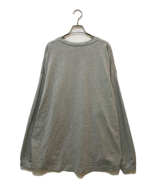 TIGHTBOOTH PRODUCTION（タイトブースプロダクション）TIGHTBOOTH PRODUCTION (タイトブースプロダクション) VOLCANO L/S T-SHIRT グレー サイズ:Lの古着・服飾アイテム