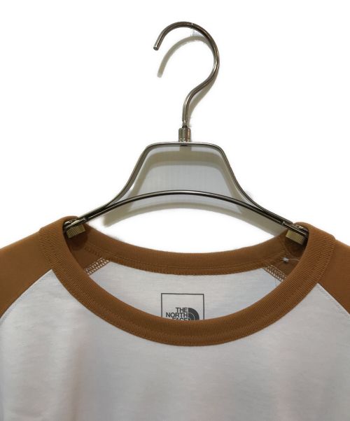 THE NORTH FACE（ザ ノース フェイス）THE NORTH FACE (ザ ノース フェイス) 3/4 Sleeve Baseball TEE ホワイト サイズ:XL 未使用品の古着・服飾アイテム