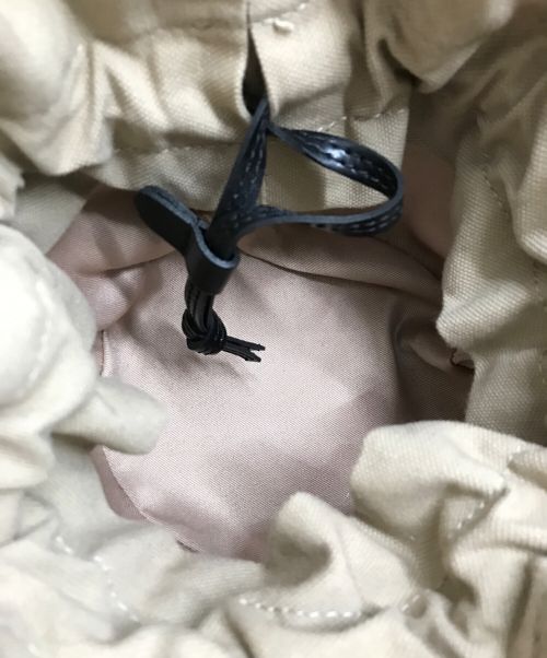 GIANNI CHIARINI（ジャンニ キアリーニ）GIANNI CHIARINI (ジャンニ キアリーニ) 2WAYカゴバッグ ベージュの古着・服飾アイテム