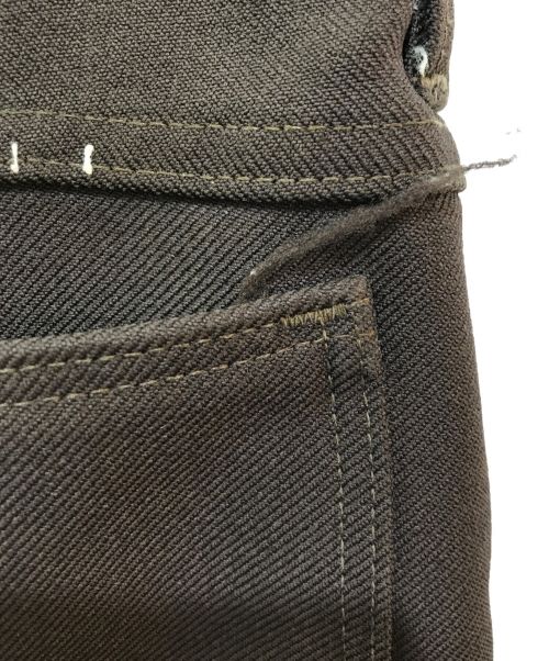 Wrangler（ラングラー）Wrangler (ラングラー) ランチャードレスパンツ ブラウン サイズ:34の古着・服飾アイテム