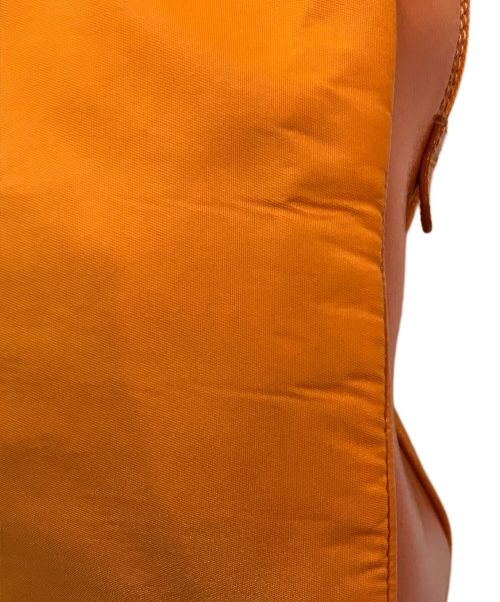 GIVENCHY（ジバンシィ）GIVENCHY (ジバンシィ) ナイロンハンドバッグ オレンジの古着・服飾アイテム