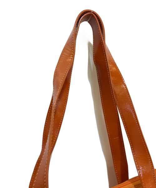 GIVENCHY（ジバンシィ）GIVENCHY (ジバンシィ) ナイロンハンドバッグ オレンジの古着・服飾アイテム