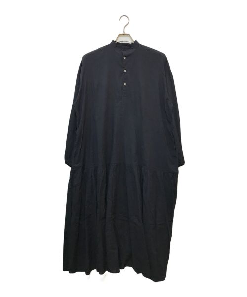 journal standard luxe（ジャーナルスタンダード ラックス）journal standard luxe (ジャーナルスタンダード リュクス) キャンブリック ティアードワンピース ネイビー サイズ:表記なし(※実寸を参照ください)の古着・服飾アイテム