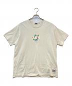 KITHキス）の古着「Western Floral Tee　22-071-060-0031-2-0」｜ベージュ