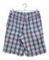 OLD STUSSY (オールドステューシー) ハーフパンツ レッド×スカイブルー サイズ:M：6000円