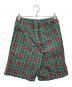 OLD STUSSY (オールドステューシー) ハーフパンツ レッド×グリーン サイズ:M：6000円