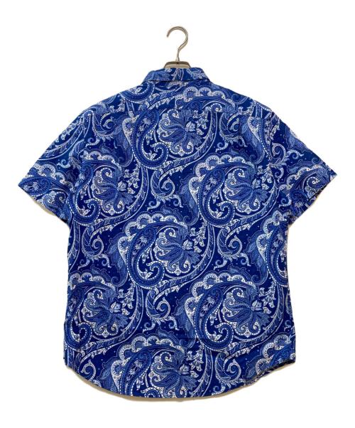 POLO RALPH LAUREN（ポロ・ラルフローレン）POLO RALPH LAUREN (ポロ・ラルフローレン) ペイズリーシャツ ブルー サイズ:Ｌの古着・服飾アイテム