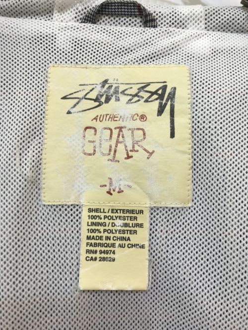 stussy（ステューシー）stussy (ステューシー) マウンテンパーカー グレー サイズ:Mの古着・服飾アイテム