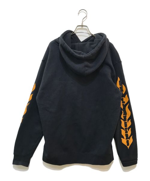 CHALLENGER（チャレンジャー）CHALLENGER (チャレンジャー) プルオーバーパーカー ネイビー サイズ:MEDIUMの古着・服飾アイテム