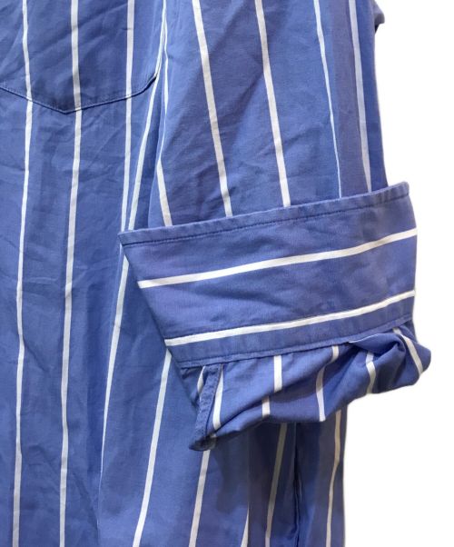 ticca（ティッカ）ticca (ティッカ) スクエアロングシャツプルオーバー ブルー サイズ:FREEの古着・服飾アイテム