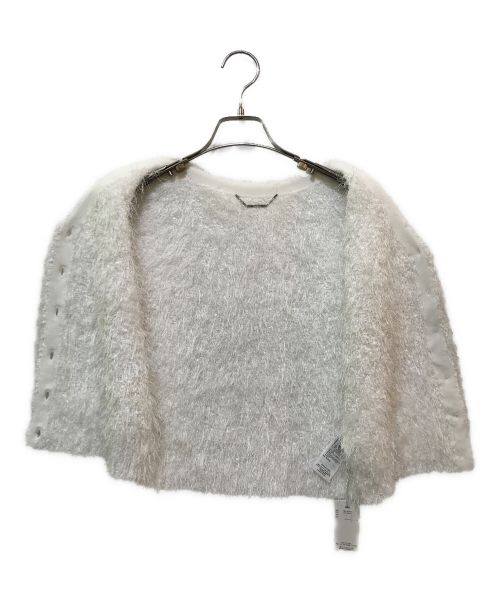 CELFORD（セルフォード）CELFORD (セルフォード) フラッフィーニットベスト　CWNT244019 ホワイト サイズ:FREE 未使用品の古着・服飾アイテム