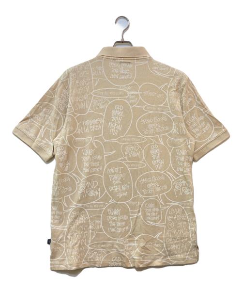 stussy（ステューシー）stussy (ステューシー) ポロシャツ ベージュ サイズ:XLARGEの古着・服飾アイテム