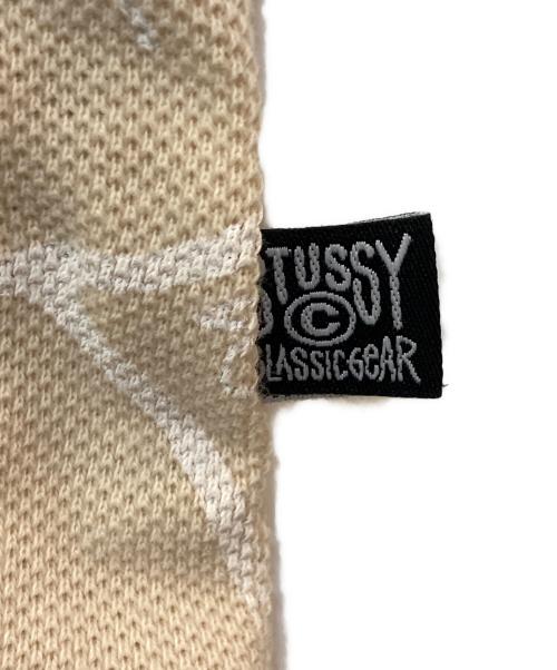 stussy（ステューシー）stussy (ステューシー) ポロシャツ ベージュ サイズ:XLARGEの古着・服飾アイテム
