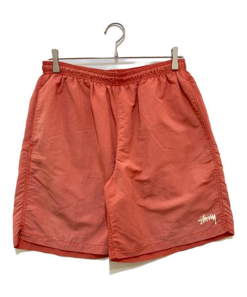 stussy（ステューシー）stussy (ステューシー) イージーハーフパンツ ピンク サイズ:Lの古着・服飾アイテム