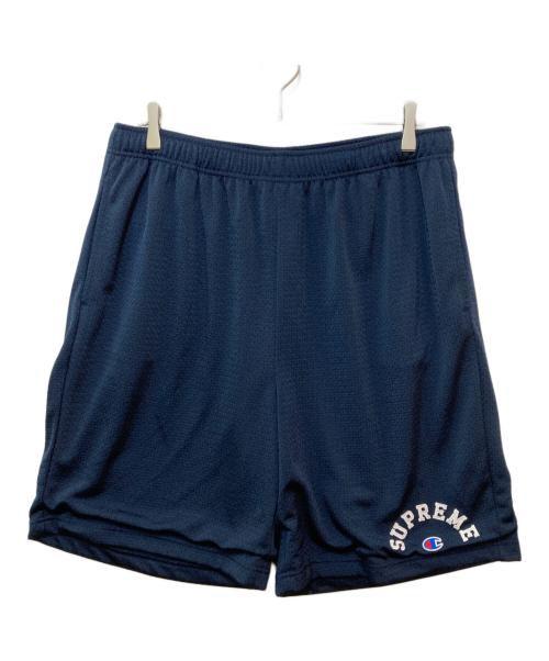 SUPREME（シュプリーム）SUPREME (シュプリーム) Champion (チャンピオン) Mesh Short ネイビー サイズ:MEDIUMの古着・服飾アイテム