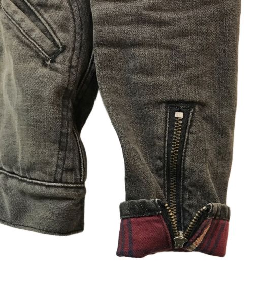 Wrangler（ラングラー）Wrangler (ラングラー) AKM (エーケーエム) デニムジャケット グレー サイズ:Mの古着・服飾アイテム