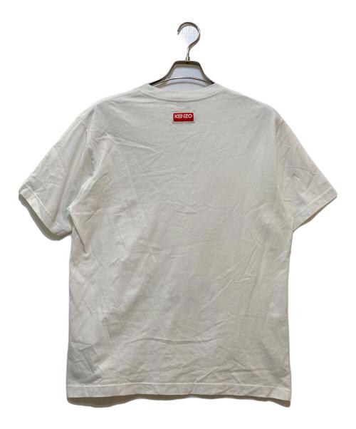KENZO（ケンゾー）KENZO (ケンゾー) エレファントプリントTシャツ FE55TS1894SG ホワイト サイズ:Mの古着・服飾アイテム