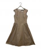 Reneルネ）の古着「ノースリーブワンピース」｜ベージュ