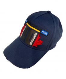 DSQUARED2（ディースクエアード）の古着「ワッペンキャップ　S82BC0243」｜ネイビー