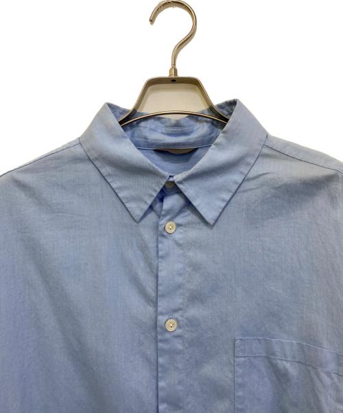 :CASE（ケイス）:CASE (ケイス) オーバーサイズシャツ ブルー サイズ:Lの古着・服飾アイテム