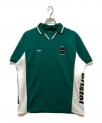 F.C.R.B.エフシーレアルブリストル）の古着「GAME SHIRT　FCRB-230014」｜グリーン