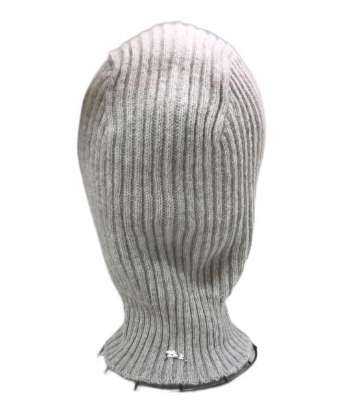 LONGCHAMP（ロンシャン）LONGCHAMP (ロンシャン) ニットバラクラバ グレーの古着・服飾アイテム