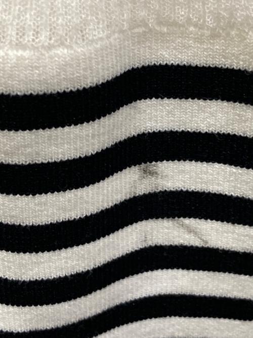 CABAN（キャバン）CABAN (キャバン) コットンナイロンリブ シアークルーネックカーディガン ホワイト サイズ:FREEの古着・服飾アイテム