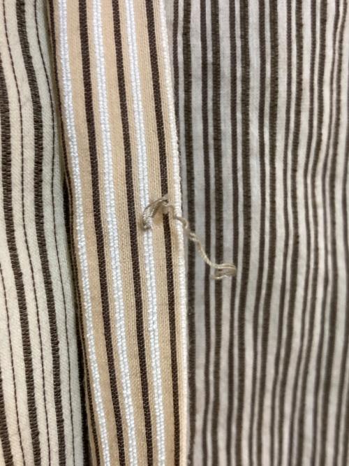 INSCRIRE（アンスクリア）INSCRIRE (アンスクリア) クレイジーパターンシャツ　I19SS-SH26C ベージュ サイズ:サイズ表記なしの古着・服飾アイテム