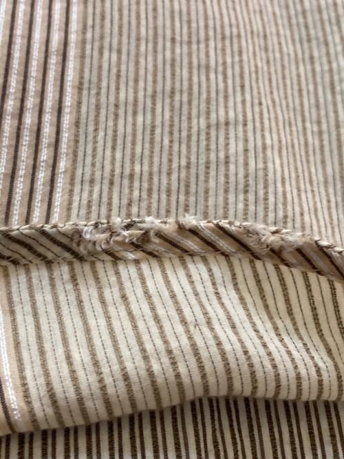 INSCRIRE（アンスクリア）INSCRIRE (アンスクリア) クレイジーパターンシャツ　I19SS-SH26C ベージュ サイズ:サイズ表記なしの古着・服飾アイテム