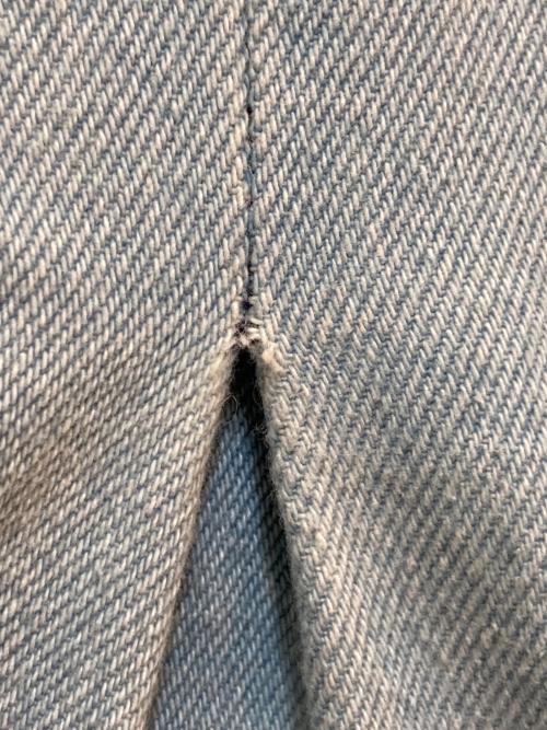 ne quittez pas（ヌキテパ）ne quittez pas (ヌキテパ) 刺繍デニムガウンコート インディゴ サイズ:-の古着・服飾アイテム