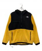 THE NORTH FACEザ ノース フェイス）の古着「DENALI ANORAK JACKET　NF0A3MMTLR0」｜イエロー