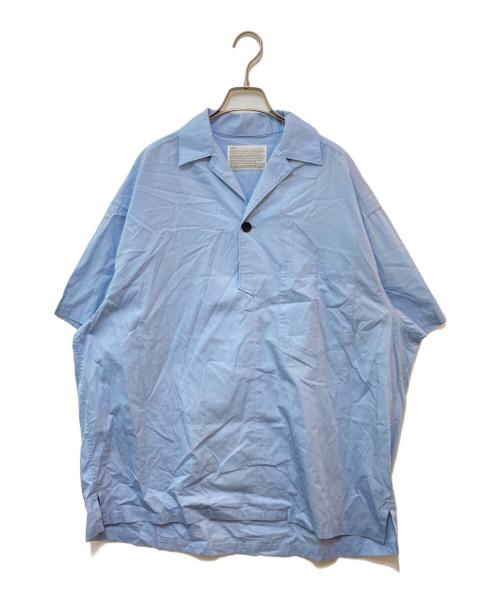 KOLOR（カラー）KOLOR (カラー) S/Sプルオーバーシャツ ブルー サイズ:Lの古着・服飾アイテム