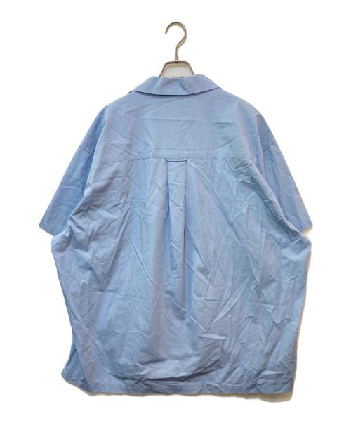 KOLOR（カラー）KOLOR (カラー) S/Sプルオーバーシャツ ブルー サイズ:Lの古着・服飾アイテム