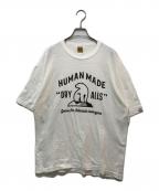 HUMAN MADEヒューマンメイド）の古着「プリントTシャツ」｜ホワイト