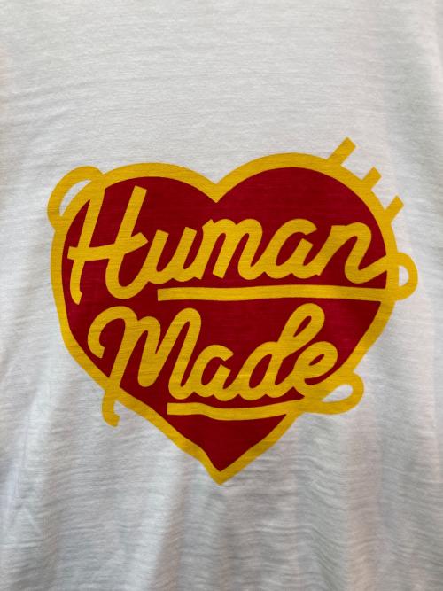 HUMAN MADE（ヒューマンメイド）HUMAN MADE (ヒューマンメイド) プリントTシャツ ホワイト サイズ:２XLの古着・服飾アイテム