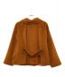 MaxMara (マックスマーラ) アルパカウールビッグカラージャケット オレンジ サイズ:下記参照：42000円