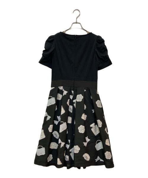M'S GRACY（エムズグレイシー）M'S GRACY (エムズグレイシー) 半袖ワンピース　FS-111321 ブラック サイズ:38の古着・服飾アイテム